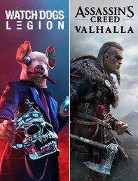 Assassins Creed Valhalla and Watch Dogs Legion Valhalla - Legion Bundle