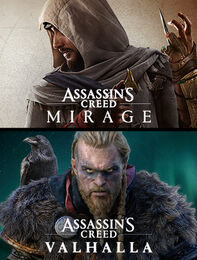 Assassins Creed Mirage and Assassins Creed Valhalla Assassins Creed Bundle