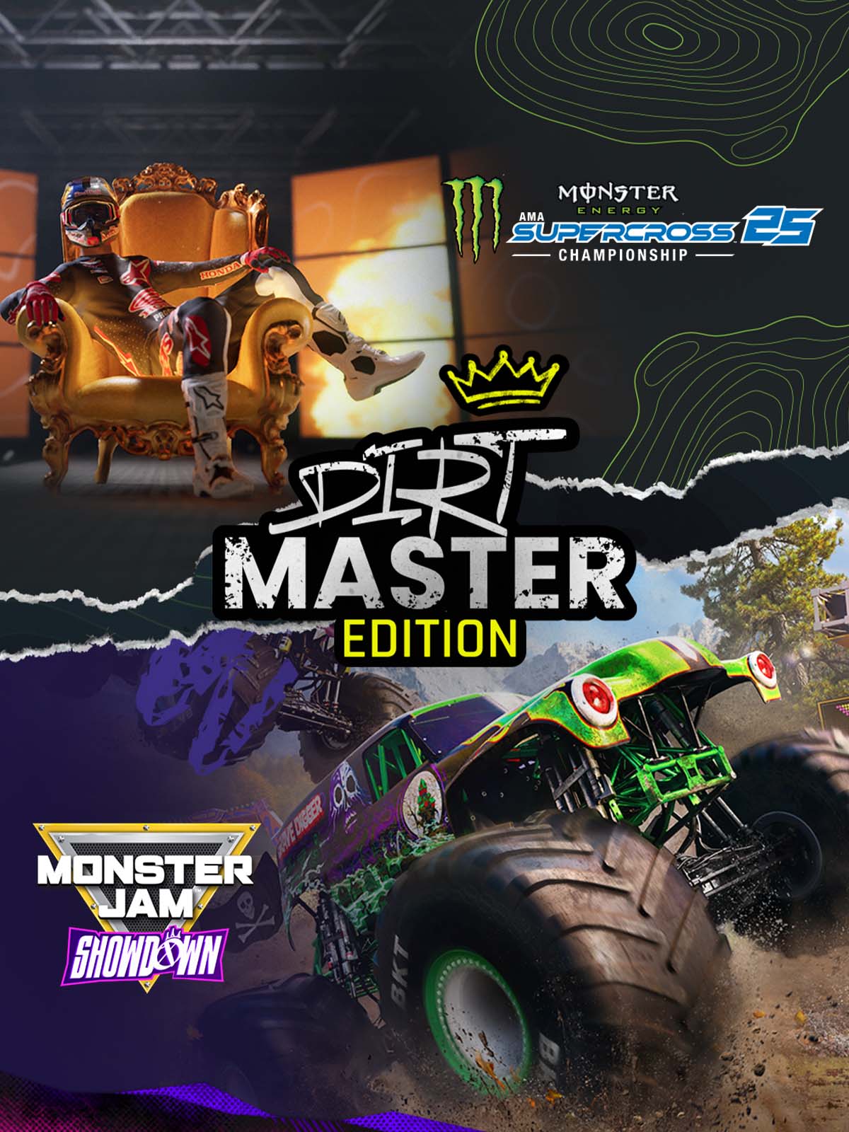 Monster Energy Supercross 25 X Monster Jam Showdown - Dirt Master Edition